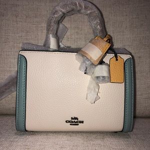 Micro Zoe Crossbody In Colorblock